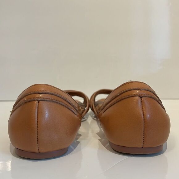 Torrid Faux Leather Open Toe Slip On Flats Shoes Size 8W - Picture 4 of 11